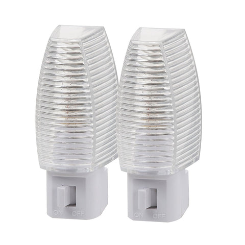 Faceted Manual On/Off Night Light, 2-Pack | 71253
