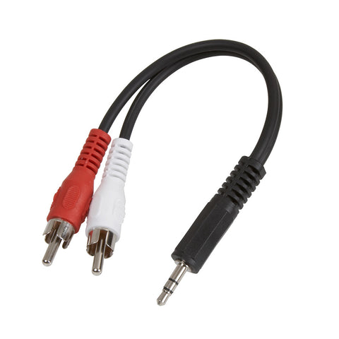 3.5mm Audio to RCA-Y Cable | AY1003MP3MMR, AY1036MP3MMR