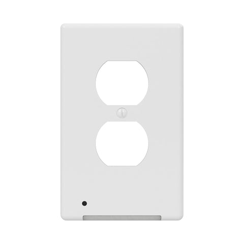 LumiCover Core Classic Nightlight Wallplate, White | LCR-CCDO-W