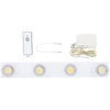 LED Track Light w/ Remote and Dual Power | LPL1074WRCAC