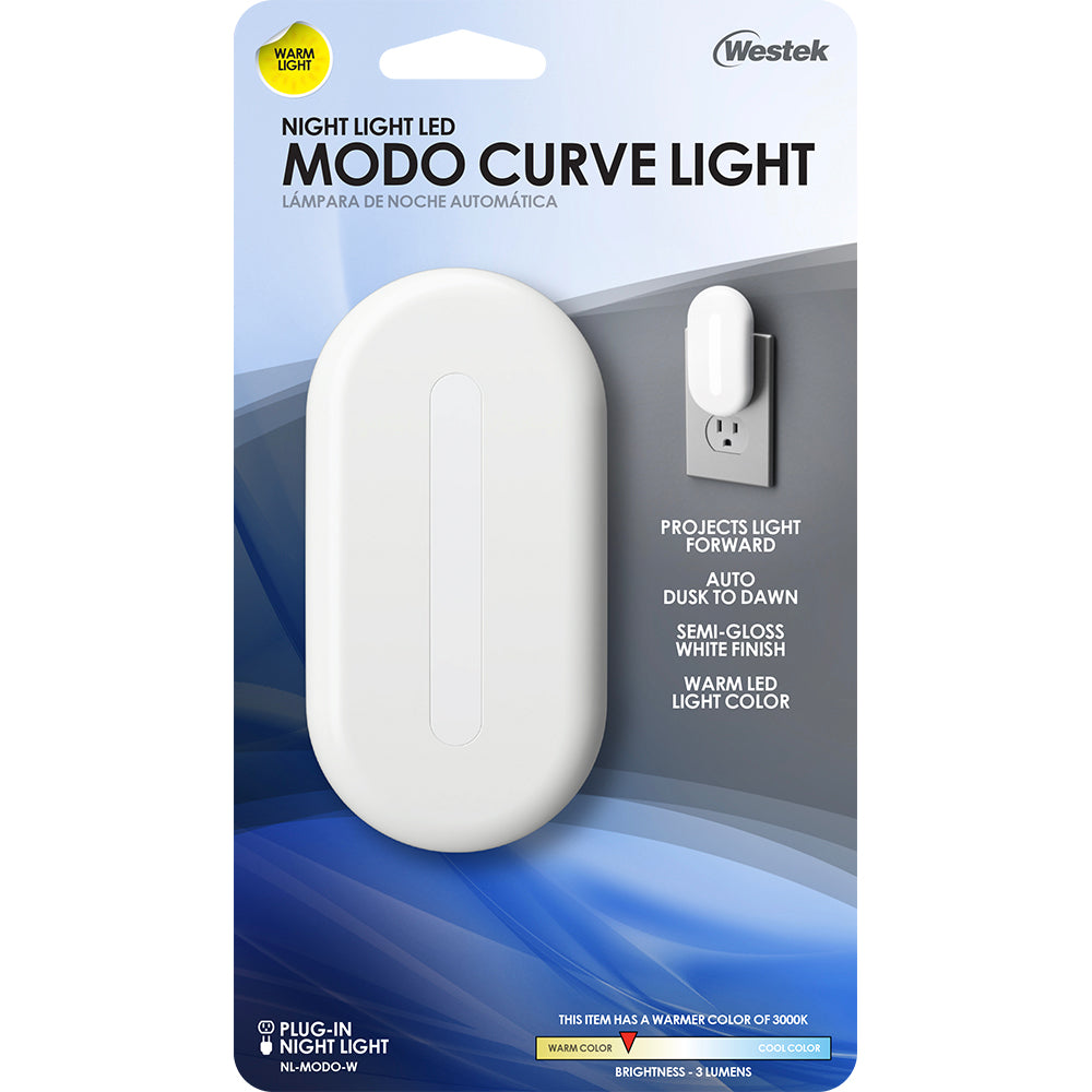 Modo LED Curve Night Light | NL-MODO-W, NL-MODO-N