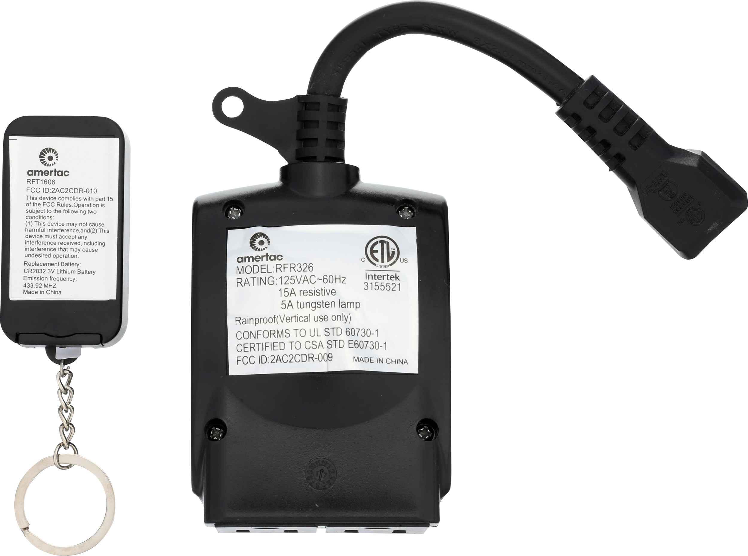 Outdoor Wireless Remote Fob | RFK326