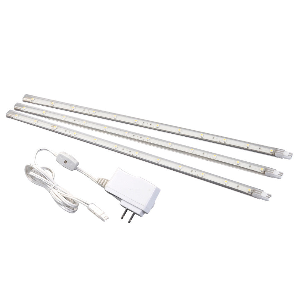 LED Ultra Thin Strip Light Starter Kit (3pk) | USL30HB