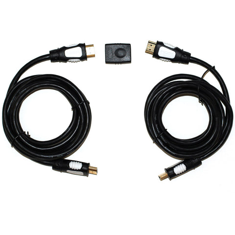High Speed HDMI Cables w/ Ethernet & Connector Kit, 2pk, 6' | VH1006HDKIT